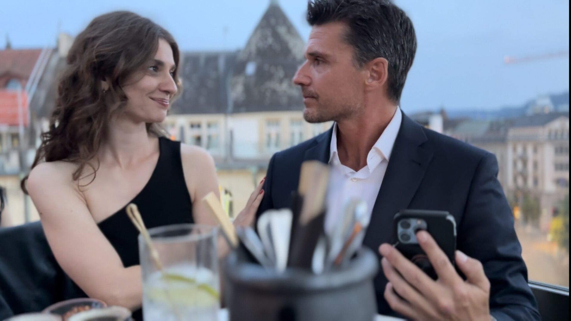 Égypte — rooftop dinner